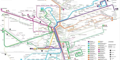 வரைபடம் லக்சம்பர்க் மெட்ரோ